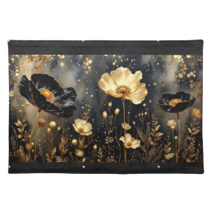 Enchanted Midnight Garden Cloth Placemat