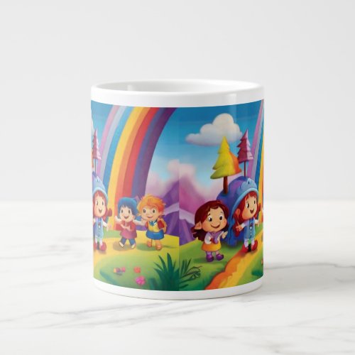 Enchanted Moments Specialty Mug with Rainbow 