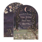 Enchanted Moonlight Floral Forest Wedding