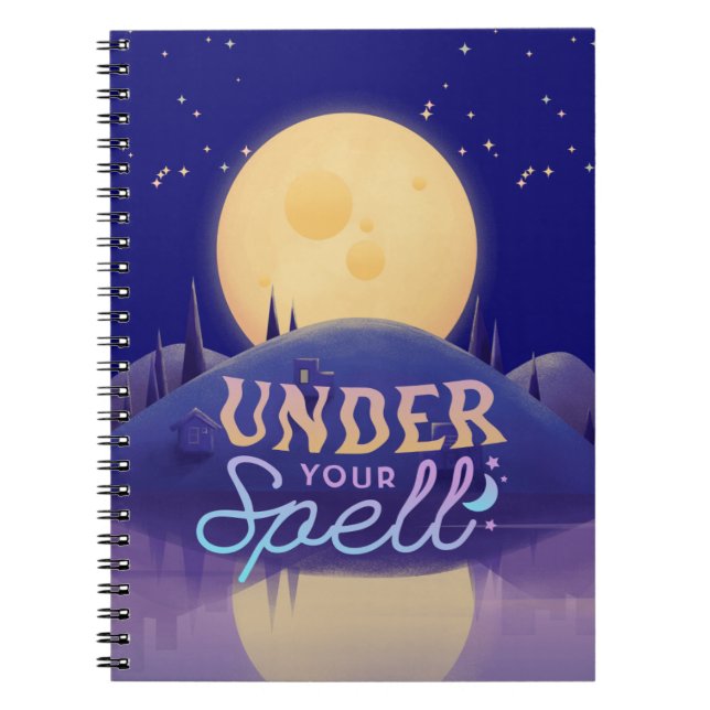 Enchanted Moonlight Notebook Cover (Front)