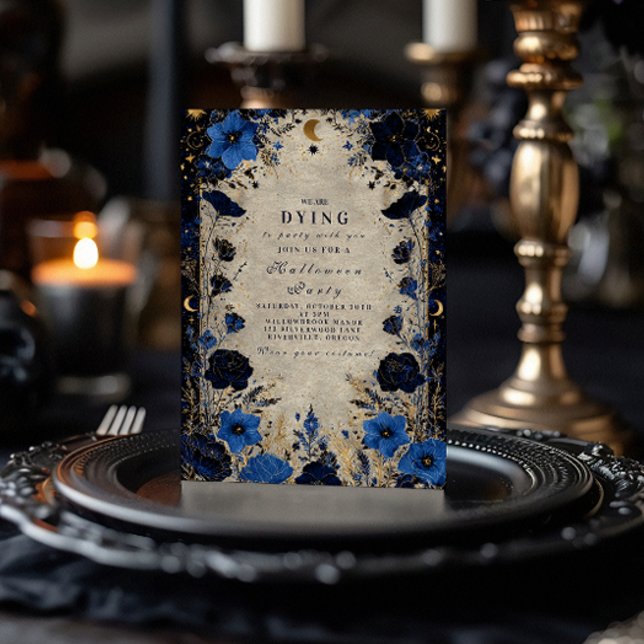 Enchanted Moonlit Gothic Celebration Invitation (Creator Uploaded)