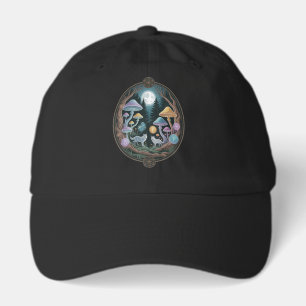 Enchanted Moonlit Wolves and Psychedelic Mushrooms Hat