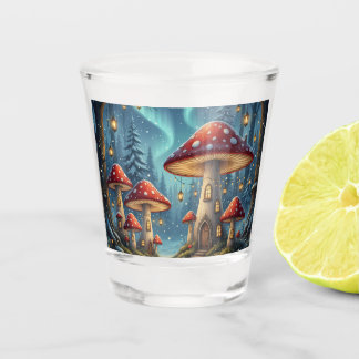  Enchanted Mushroom Glow Mug – Magical Fairy Fores Shot Glass