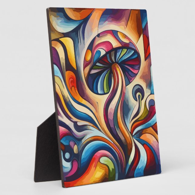 Enchanted Mushroom Reverie Plaque (Side)