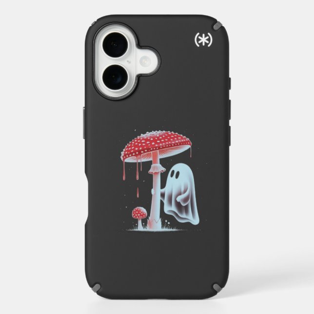 Enchanted Mushroom & Tree Phone Case (Front)