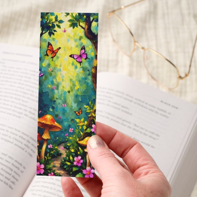 Enchanted Mushrooms Bookmarks (Hand)