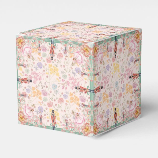 Enchanted Nutcracker Favor Boxes (Front Side)