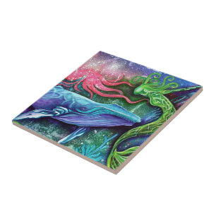 Enchanted Ocean Art Tile