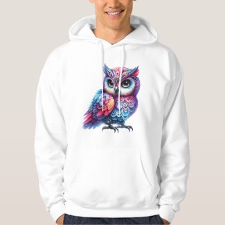 Enchanted Owl Art Creations Hoodie