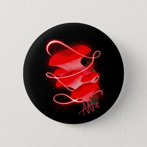 Enchanted Oyster Glowing Red Mushroom Button