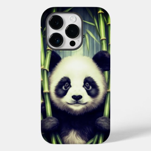 Enchanted Panda Case_Mate iPhone 14 Pro Case