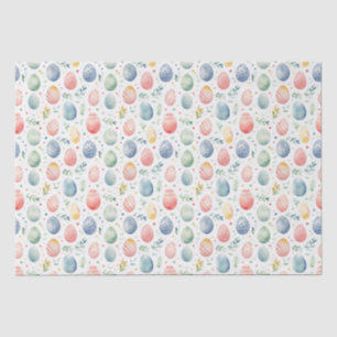 Enchanted Pastel Easter Eggs Tissue Paper
