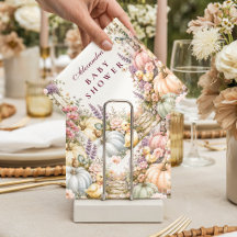 Enchanted Pastel Pumpkin Baby Shower