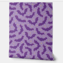 Enchanted Pastel Spooktacular Halloween Purple Bat
