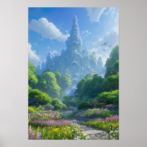 Enchanted Pathway Poster