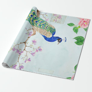 Enchanted Peacock Gift For Peacock Lover Wrapping Paper