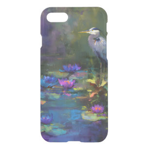 Enchanted Pond Water Lily Nature Watercolor iPhone SE/8/7 Case