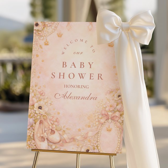 Enchanted Princess Baby Shower Foam Board (Creator Uploaded)