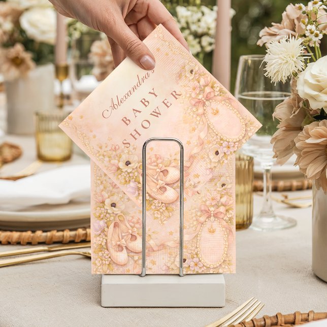 Enchanted Princess Baby Shower Napkins (Creator Uploaded)