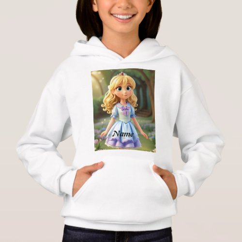 Enchanted Princess Dreams _ Personalized Kids Hoo Hoodie