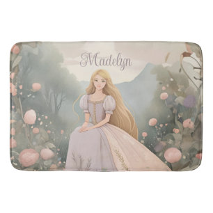 Enchanted Princess Nursery Art Bath Mat