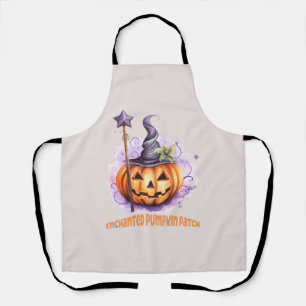 Enchanted Pumpkin Patch – Cute Jack-o’-Lantern Apron