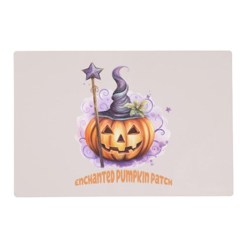 Enchanted Pumpkin Patch Placemat