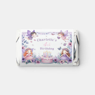 Enchanted Purple Fairy garden - Birthday Hershey's Miniatures