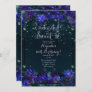 Enchanted Purple Green Garden Glow Sweet 16  Invitation