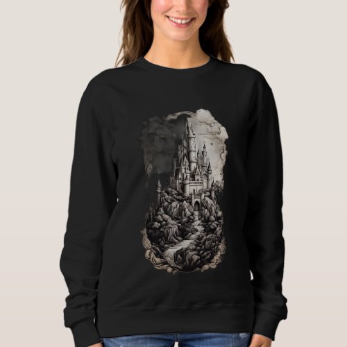 Enchanted Realms Fairy Tale Castle T_Shirt Collec Sweatshirt