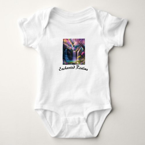 Enchanted Realms Graphic Design Baby Bodysuit