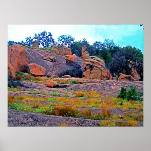 Enchanted Rock Poster