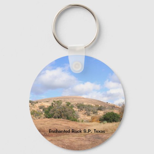 Enchanted Rock State Park Texas Keychain