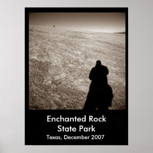 Enchanted Rock State Park, Tx Poster