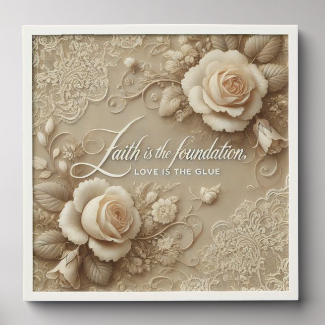Enchanted Rose AI art  Peel And Stick Photo Tile (Front Set)