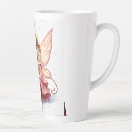 Enchanted Snow Fairy Christmas Mug Sweet Delights Latte Mug