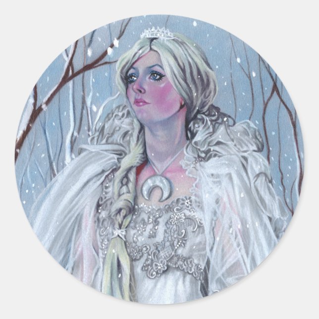 Enchanted snow queen stickers (Front)