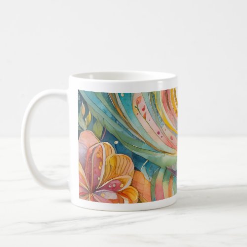 Enchanted Spiral Garden Coffee Mug