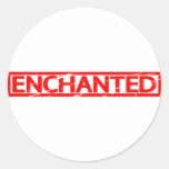 Enchanted Stamp Classic Round Sticker