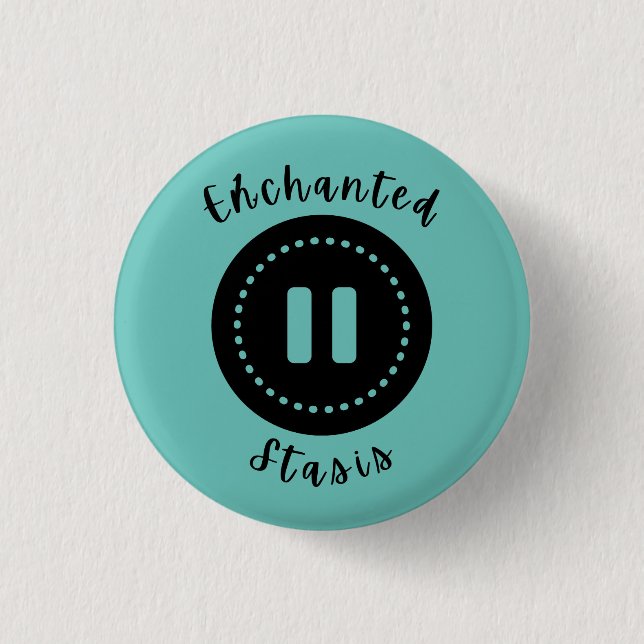 Enchanted Stasis Button (Front)