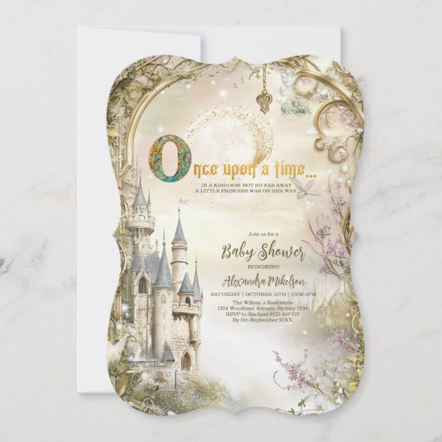 Enchanted Storybook Baby Shower Invitation (Front)