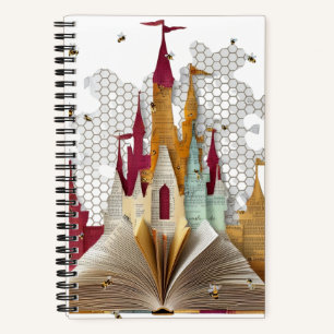 Enchanted Storybook Castle Spiral Notebook
