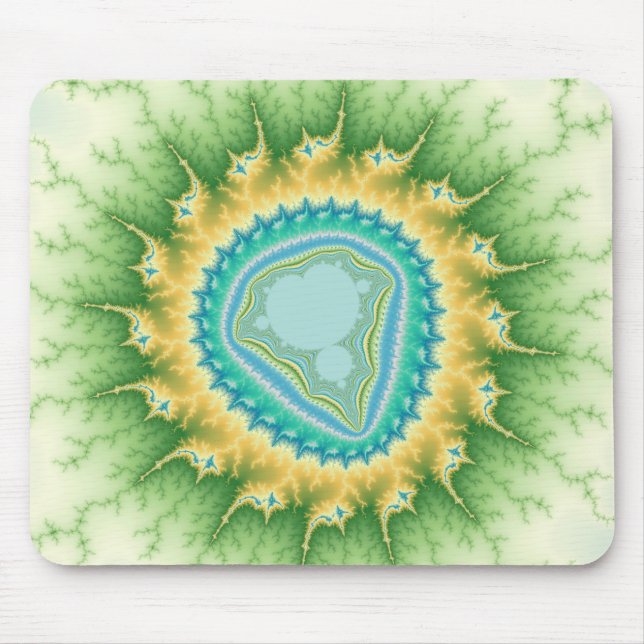 Enchanted Sun - Fractal Mousepad (Front)