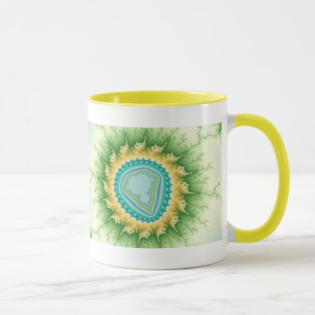 Enchanted Sun - Fractal Mug (Right)