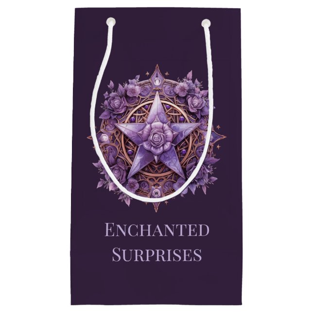Enchanted Surprises – Customizable Witchy Gift Bag (Front)