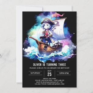 Enchanted Template Pirate Birthday