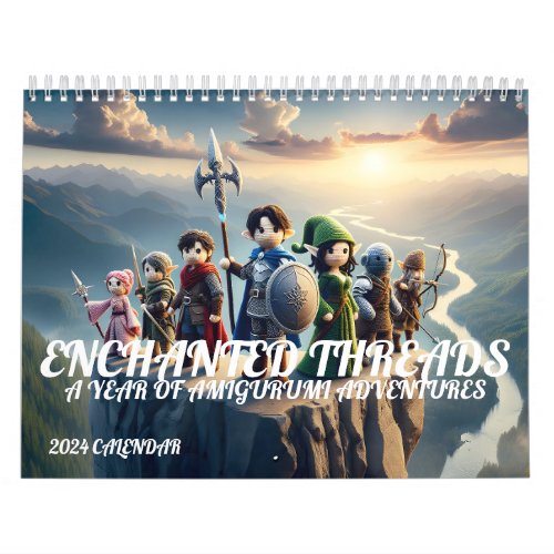 Enchanted Threads A Year of Amigurumi Adventures Calendar
