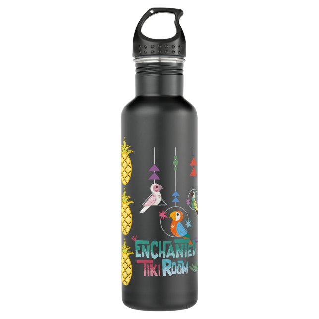 Enchanted Tiki Room  Stainless Steel Water Bottle (Front)