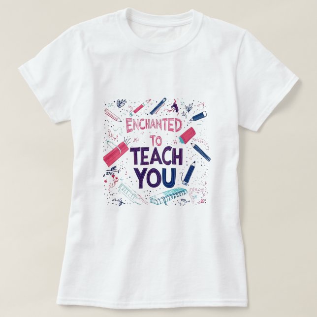Enchanted to Teach You Friendship Shirt (Design Front)