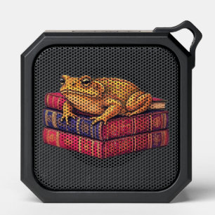Enchanted Toad on Ancient Books - Unique Art Bluetooth Speaker